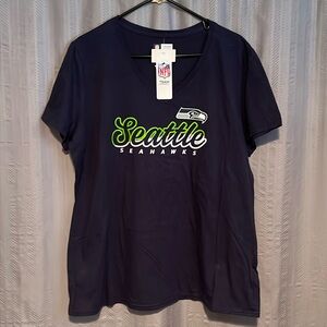 💙🏈💚 Seattle Seahawks V-Neck Top 💙🏈💚